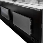 Aukstumvitrīna Mega-M LAURA E375K, melna, ar ārējo agregātu - Image 4