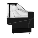 Aukstumvitrīna Mega-M LAURA E250K, melna, ar ārējo agregātu - Image 4