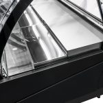 Aukstumvitrīna Mega-M ROSA E375K, melna, ar iekšējo agregātu - Image 6