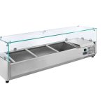 Salātu vitrīna Mega-M NS/VCH/140/33/R290/N