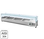 Salātu vitrīna Mega-M NS/VCH/180/33/R290/N