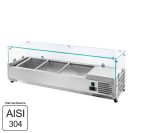Salātu vitrīna Mega-M NS/VCH/120/33/R290/N