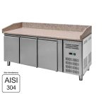 Granīta virsmas galds ar ledusskapi Mega-M STCH/VCH/180/70/R290/R/N