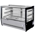 Galda siltā vitrīna Mega-M ELSA MINI S90H S-90 G-53 H-69 inox N