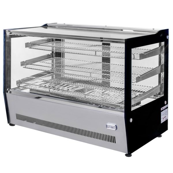 Galda siltā vitrīna Mega-M ELSA MINI S90H S-90 G-53 H-69 inox N