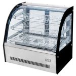Galda sildvitrīna Mega-M CLARA MINI S66H S-66 cm G-53 cm H-69 cminox N