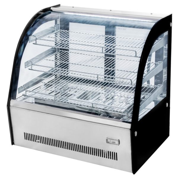 Galda sildvitrīna Mega-M CLARA MINI S66H S-66 cm G-53 cm H-69 cminox N