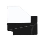 Sāns LCH LAURA EM black labais N