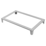 Rāmja pamatne ar kājiņām Mega-M darba apģērbu skapim J-80 S-80 cm G-50 cm H-10 cm N