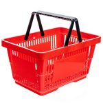 Iepirkumu grozs H-22 cm L-30 cm G-43 cm Tilp.22L sarkans N