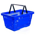 Iepirkumu grozs H-22 cm L-30 cm G-43 cm Tilp. 22L zils N