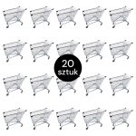 Veikala ratiņi Mega-M Y 240l S-60 cm (20 gab.) N