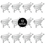 Iepirkumu ratiņi Mega-M YR 95l S-50 cm (12 gab.) N