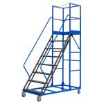 Pārvietojamas noliktavas kāpnes Mega-M STANDARD H-200 cm 8 pakāpieni N