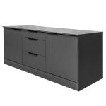 Mobilais kafijas automāta skapis Mega-M H- 87 cm L- 184 cm G- 76 cm antracīts 0164 N