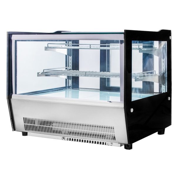 Galda aukstuma vitrīna Mega-M ELSA MINI S90 P-90 cm D-53 cm H-69 cm inox N