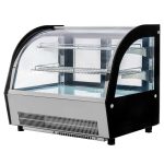 Galda aukstuma vitrīna Mega-M CLARA MINI S90 S-90 cm G-53 cm H-69 cm inox N