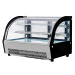 Galda aukstuma vitrīna Mega-M CLARA MINI S120 S-120 cm G-53 cm H-69 cm inox N