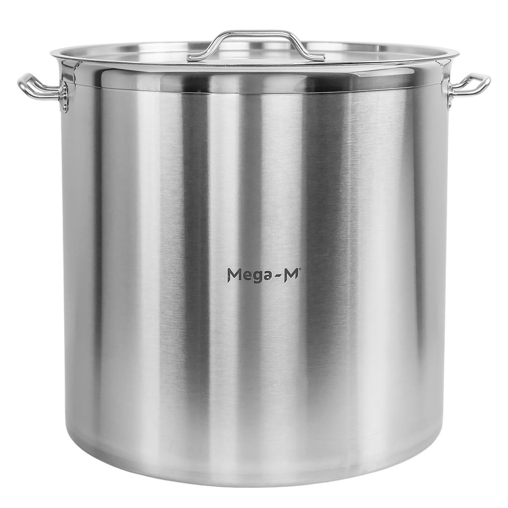 1111202569134a10f1ff6.jpeg Augsts gastronomijas katls ar vāku Mega-M PRO 143l r. 55 cm x h 60 cm N - Image 1