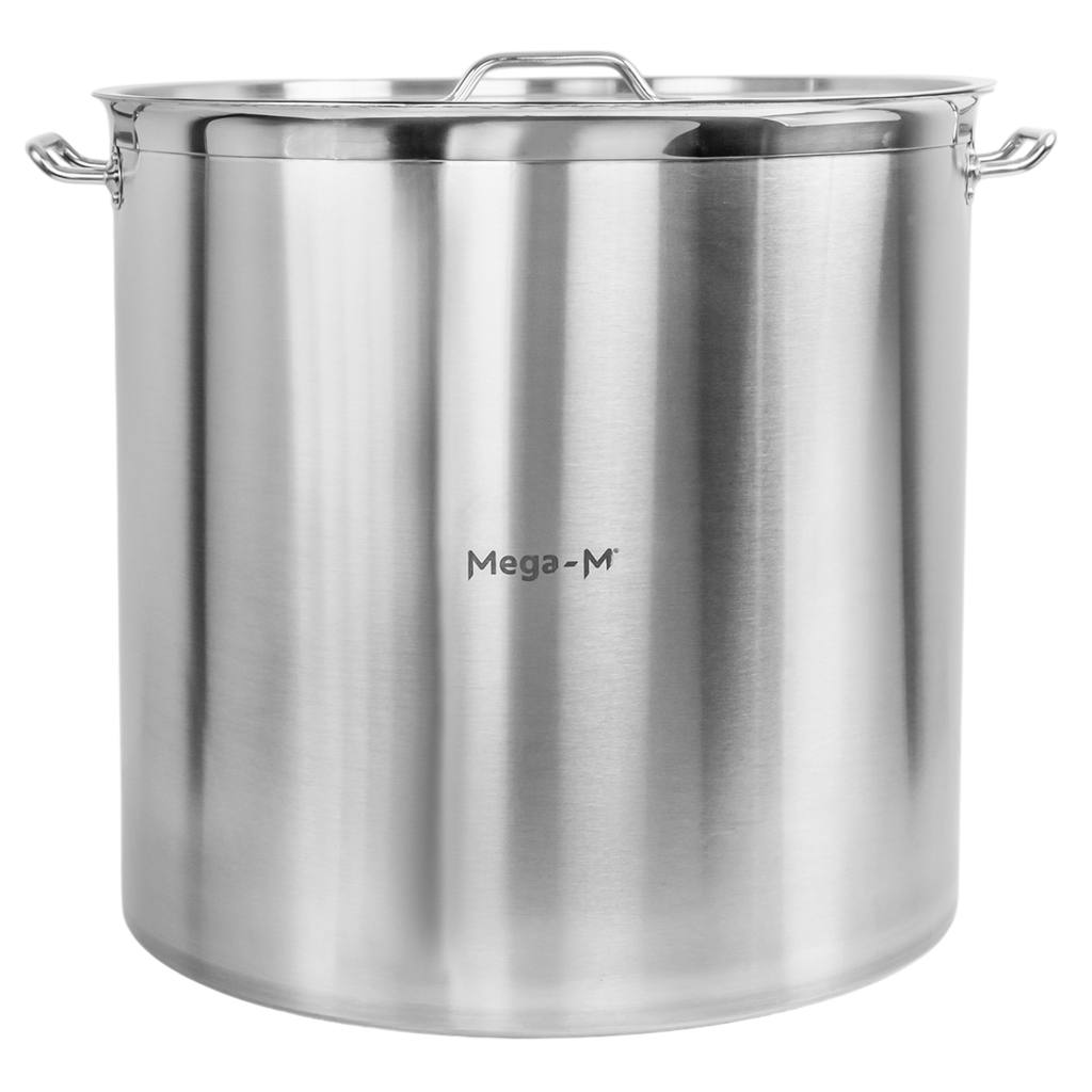 1111202569134a12a111b.jpeg Augsts gastronomijas katls ar vāku Mega-M PRO 170l r. 60 cm x h 60 cm N - Image 1