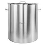 Augsts gastronomijas katls ar vāku Mega-M PRO 198l r. 60 cm x h 70 cm N