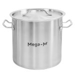 Augstais gastronomijas katls ar vāku Mega-M Standard 12l r. 25 cm x h 25 cm N