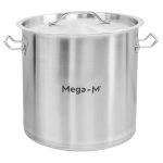Augsts gastronomijas katls ar vāku Mega-M Standard 21l r. 30 cm x h 30 cm N