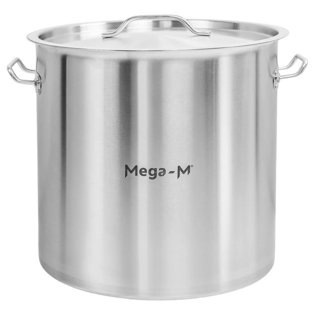 1111202569134a187b16f.jpeg Augsts gastronomijas katls ar vāku Mega-M Standard 36l r. 36 cm x h 36 cm N - Image 1