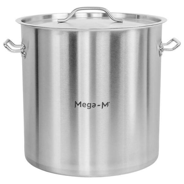 Augsts gastronomijas katls ar vāku Mega-M Standard 50l r. 40 cm x h 40 cm N