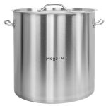 Augsts gastronomijas katls ar vāku Mega-M Standard 71l r. 45 cm x h 45 cm N