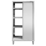 Nerūsējošā tērauda  skapis Mega-M S-100 cm G-50 cm H-180 cm N