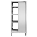 Nerūsējošā tērauda skapis Mega-M S-80 cm G-50 cm H-200 cm N