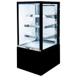 Konditorejas vitrīna Mega-M ELSA S60 S-60cm G-70 cm H-140 cm black N