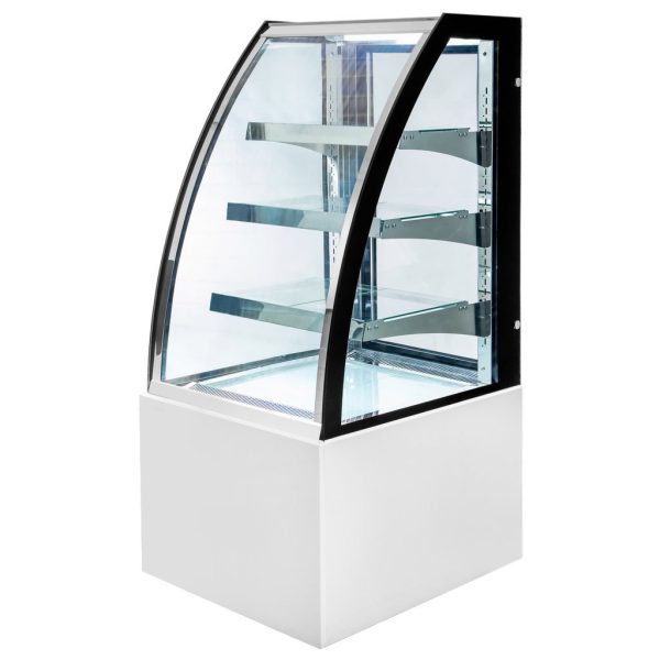 Konditorejas vitrīna Mega-M CLARA S60 S-60cm G-70 cm H-140 cm white N