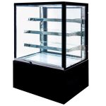 Konditorejas vitrīna Mega-M ELSA S90 S-90cm G-70 cm H-140 cm black N