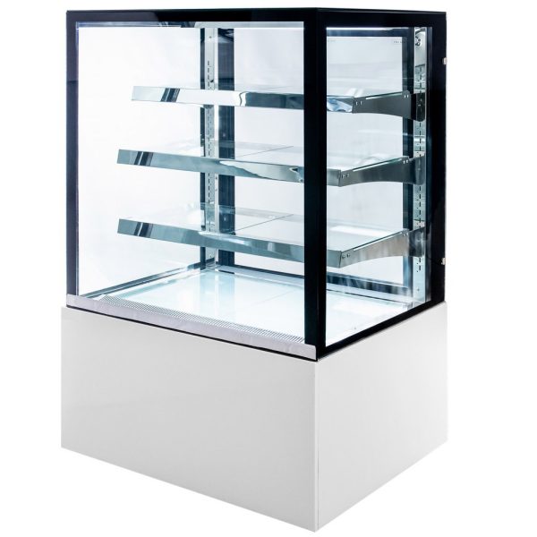 Konditorejas vitrīna Mega-M ELSA S90 S-90cm G-70 cm H-140 cm white N
