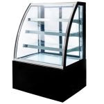 Konditorejas vitrīna Mega-M CLARA S90 S-90cm G-70 cm H-140 cm black N