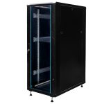 Rack skapis Mega-M 19" 32U 600x1000 stāvošs melns N