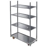 Ziedu ratiņi Mega-M (pamatne + 3 plaukti) N