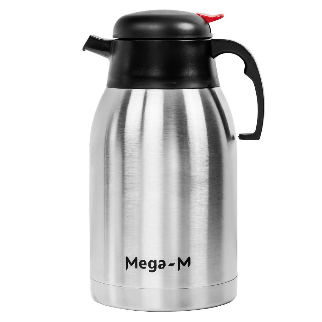 1111202569134ae938efb.jpeg Nerūsējošā tērauda termoss ar pogu Mega-M 1,5L N - Image 1