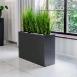 Puķu kaste Mega-M H-70 cm L-135 cm G-30 cm antracīts 0164 N