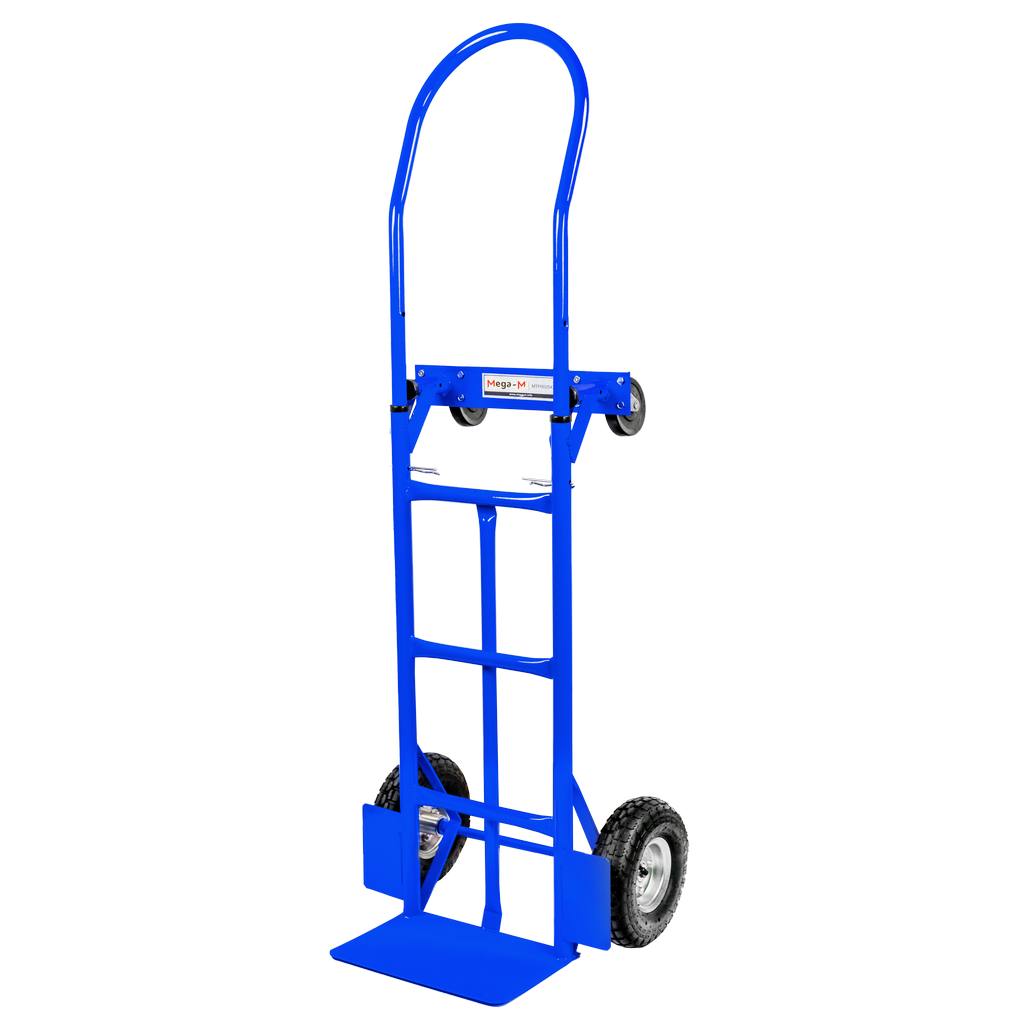 111120256913591e55eba.jpeg Noliktavas ratiņi Mega-M 2in1 transportēšanas zili 250kg kartons N - Image 1