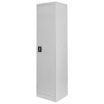 Metāla dokumentu skapis Mega-M J-45 pelēks S-45 cm G-40 cm H-185 cm skrūvējams N