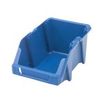 Noliktavas kaste Mega-M darbnīcas kaste M plastmasas 200x300x130 mm zila N