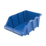 Noliktavas kaste Mega-M darbnīcas kaste L plastmasas 220x355x150 mm zila N