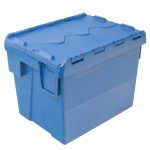 Transportēšanas konteiners Mega-M noslēdzams S-40 cm G-30 cm H-30,6 cm plastmasas zils (SPK4332) N