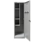 Metāla saimniecības skapis Mega-M J-50/P pelēks S-50 cm G-50 cm H-180 cm skrūvējams N