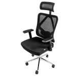 Grozāms biroja krēsls Furvero Eclipse BM/A3D/L3D/H2D/S melns N