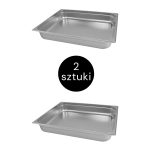 GN trauks Mega-M 2/1 650x530x100 (komplekts 2 gab.) N