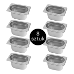 GN trauks Mega-M 1/9 176x108x150 (komplekts 8 gab.) N